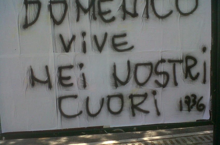 Il Saluto dei Rangers a Domenico