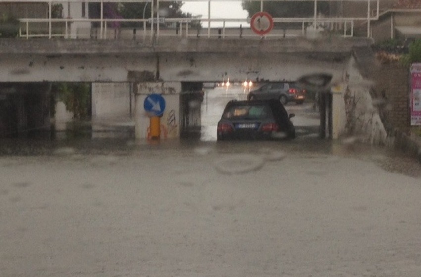 Alba Adriatica traffico in tilt