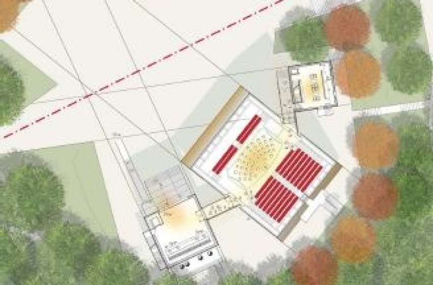 la piantina del progetto