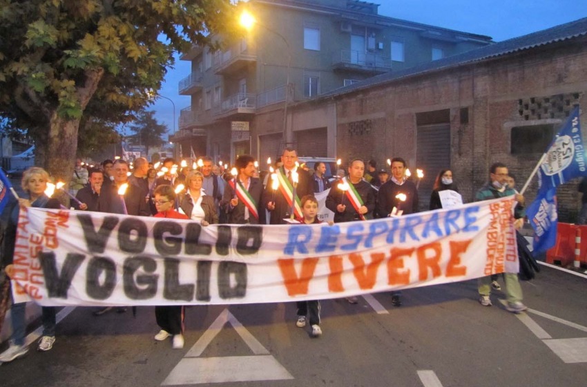 fiaccolata anti-cementificio