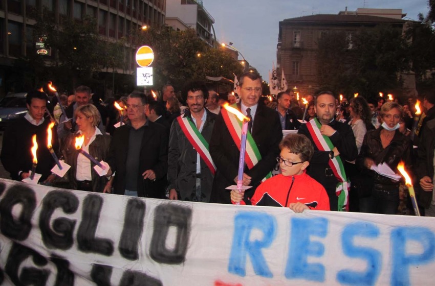 fiaccolata anti-cementificio