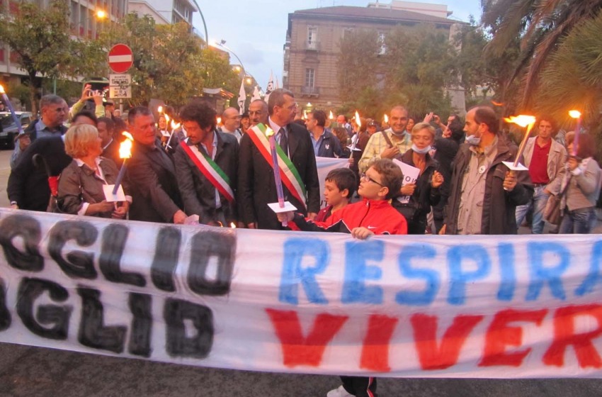 fiaccolata anti-cementificio