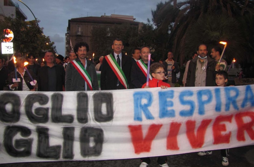fiaccolata anti-cementificio