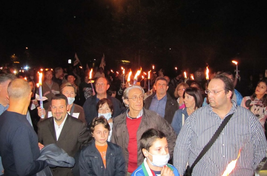 fiaccolata anti-cementificio