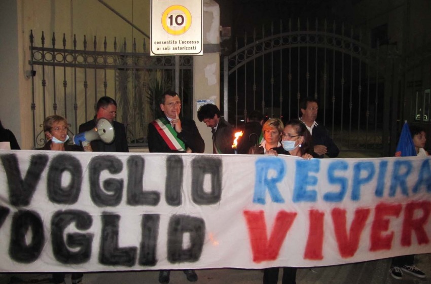 fiaccolata anti-cementificio