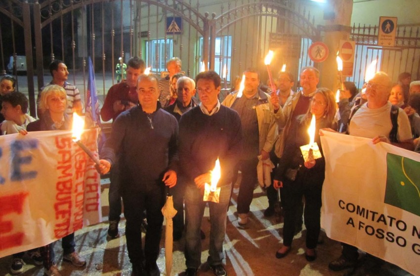 fiaccolata anti-cementificio