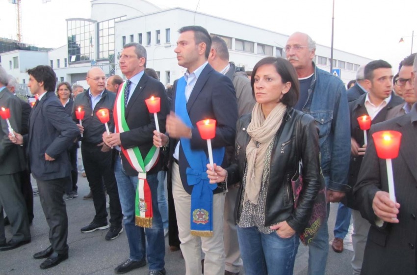 fiaccolata dragaggio