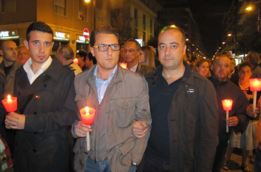 fiaccolata dragaggio