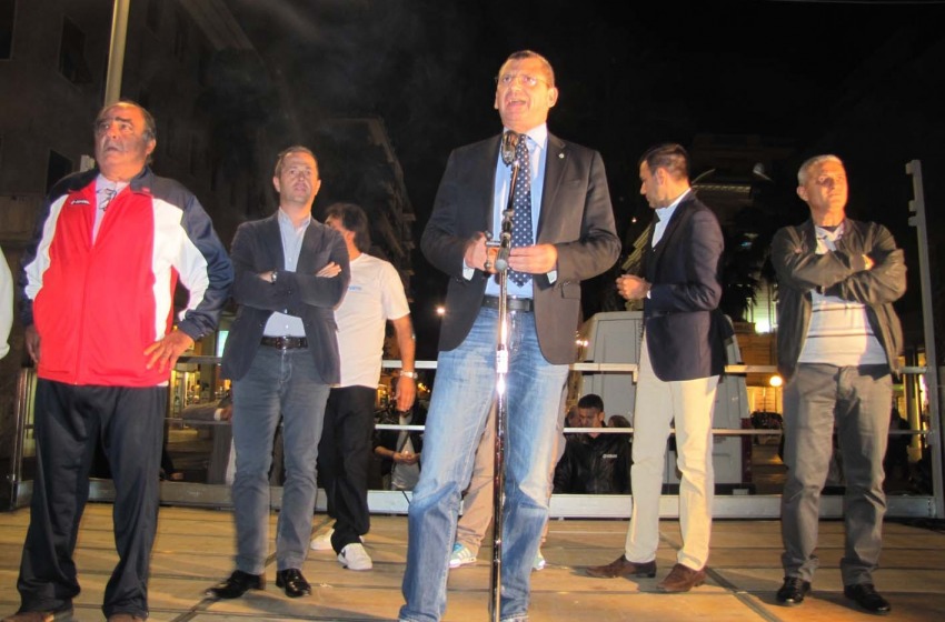 fiaccolata dragaggio