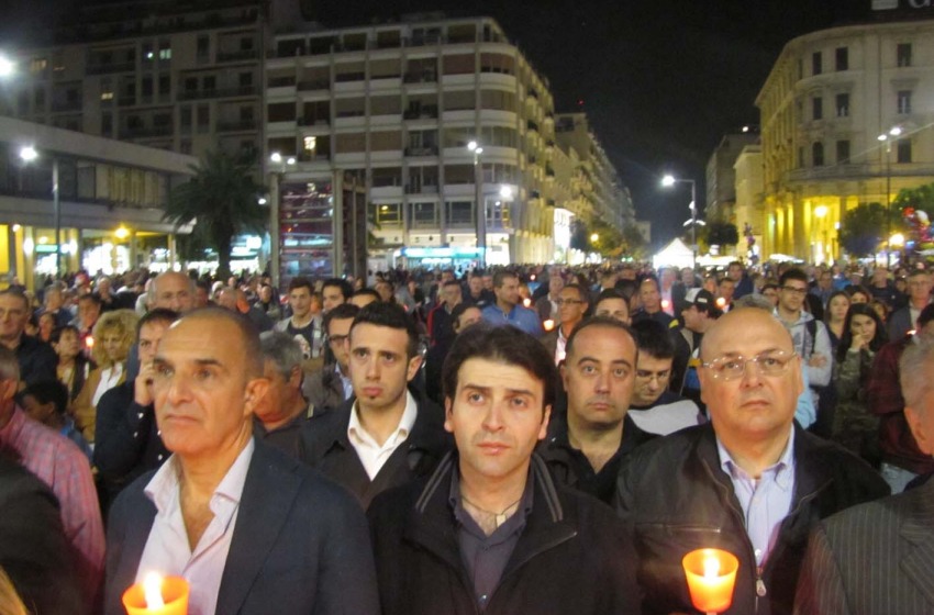 fiaccolata dragaggio