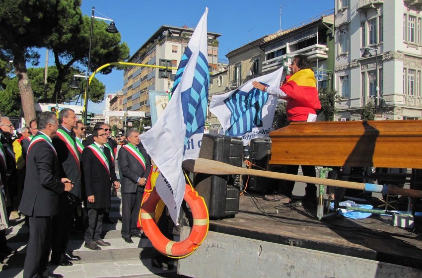 la protesta dei balneatori