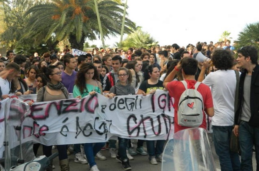 Flash mob alla Madonnina