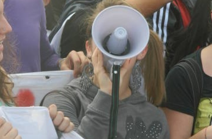 Flash mob alla Madonnina