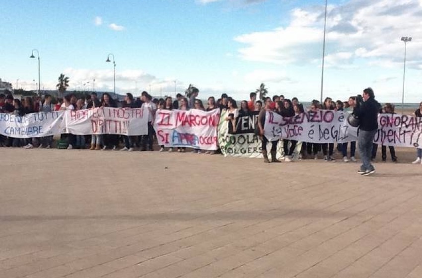 Flash mob alla Madonnina