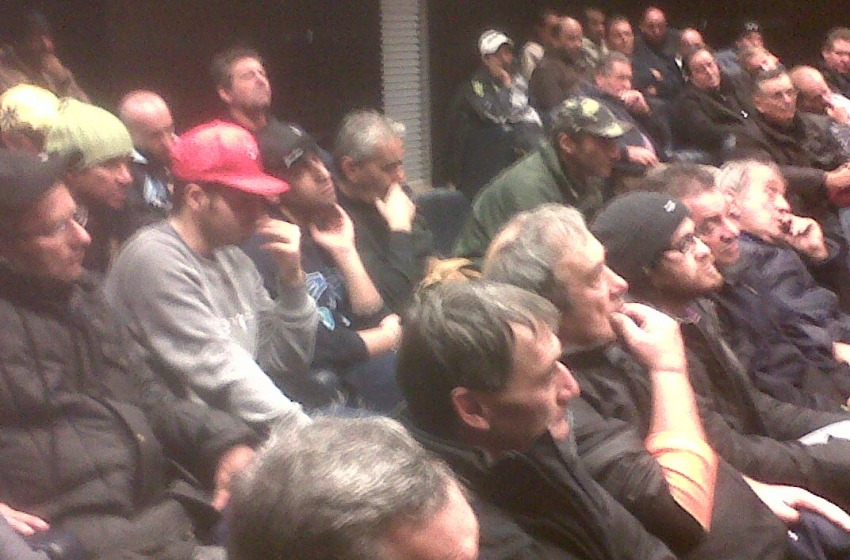 la rabbia dei pescatori