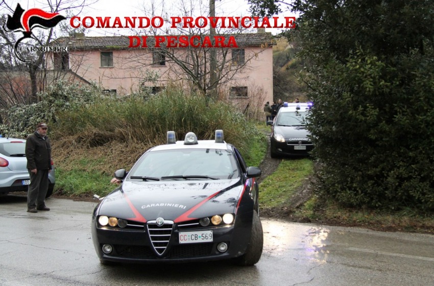 Il "covo" del bombarolo