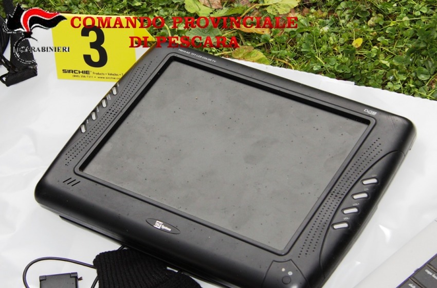 Il "covo" del bombarolo