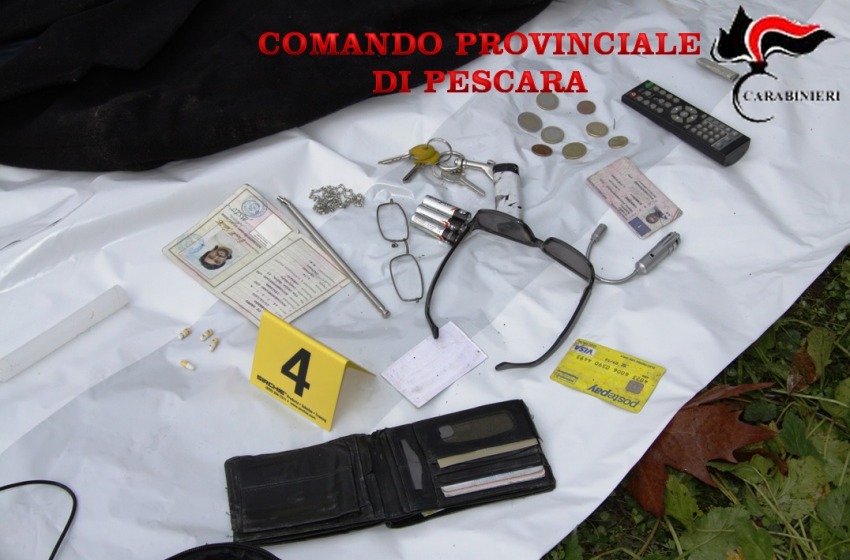 Il "covo" del bombarolo