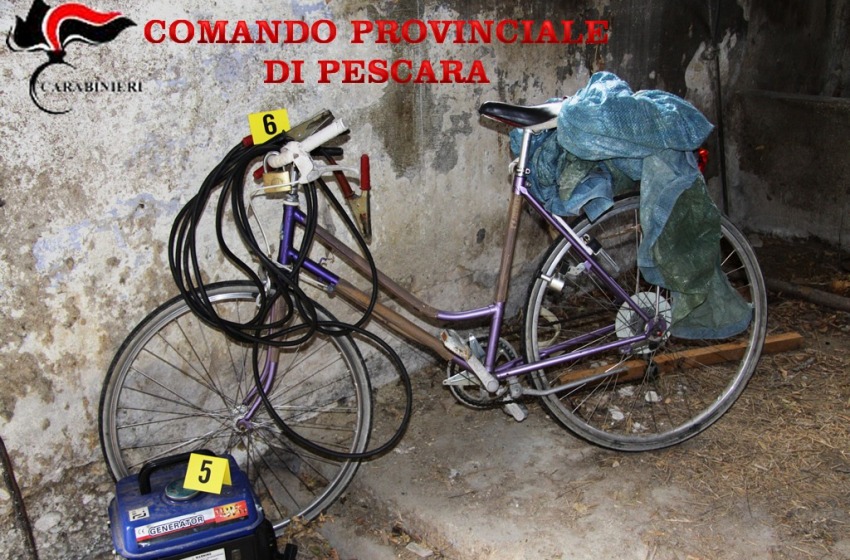 Il "covo" del bombarolo