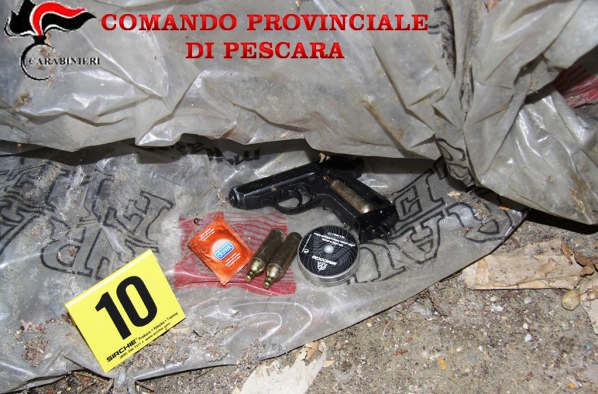 Il "covo" del bombarolo