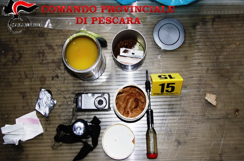 Il "covo" del bombarolo