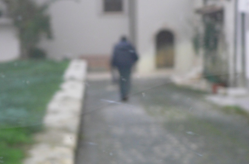 Angelini entra a casa di Del turco