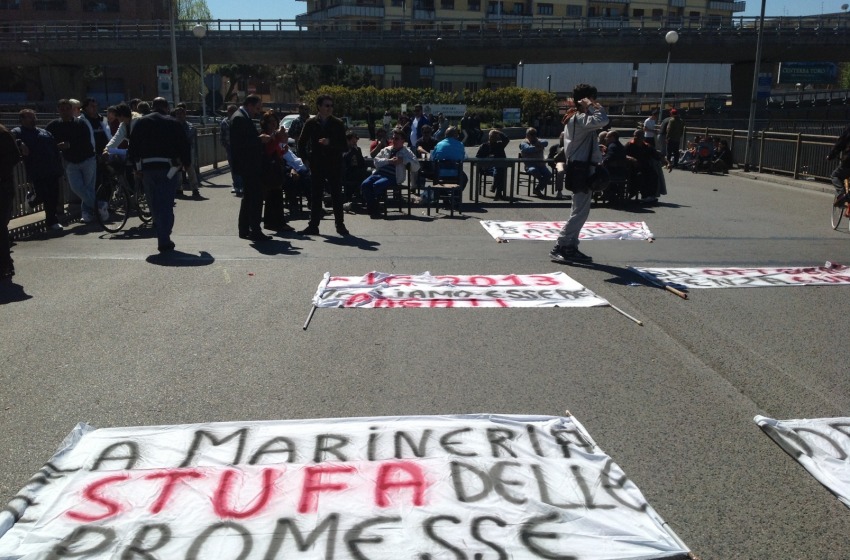 striscioni protesta