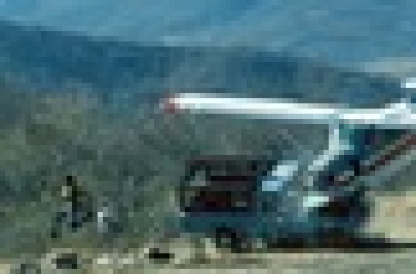 un atterraggio disastroso