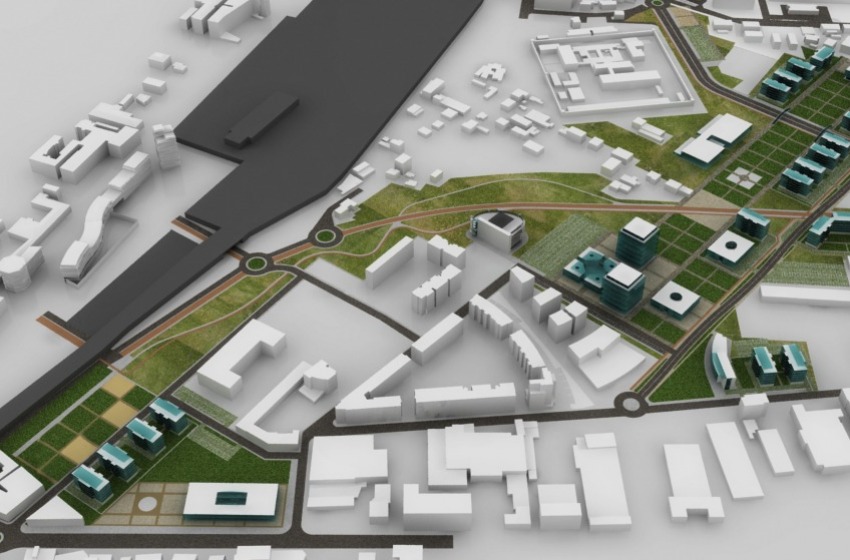 Via Tibrutina: ecco il Centro Direzionale