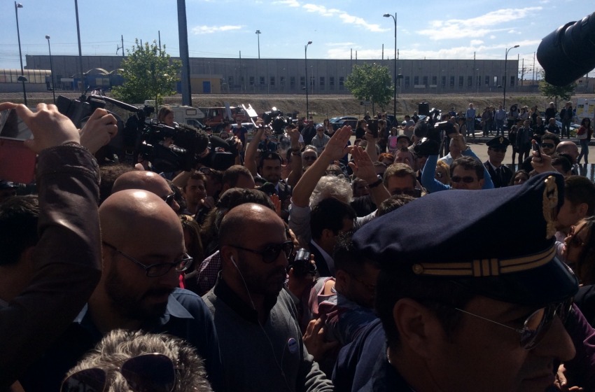 Grillo in tribunale a Pescara