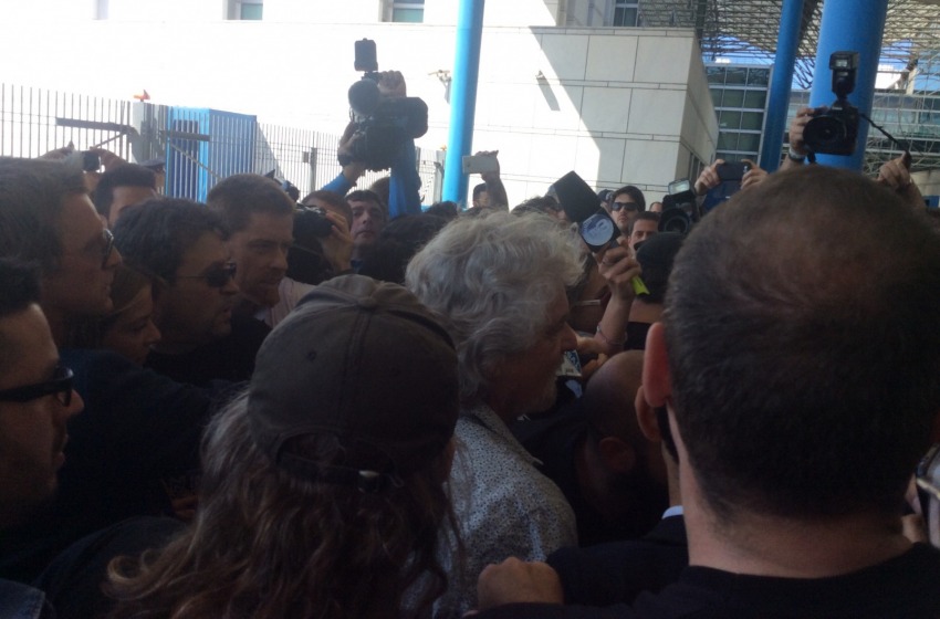Grillo in tribunale a Pescara
