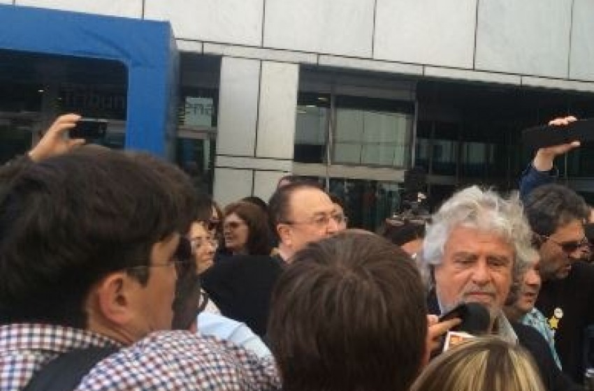 Grillo in tribunale a Pescara