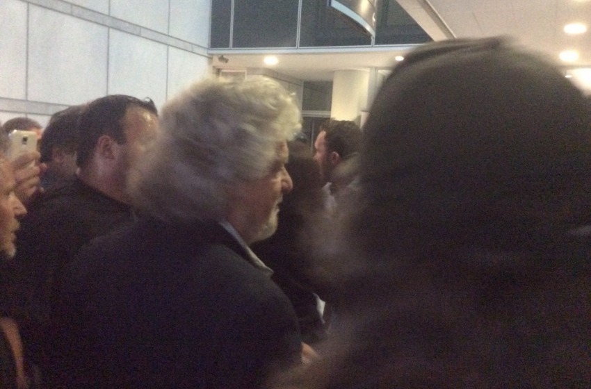 Grillo in tribunale a Pescara