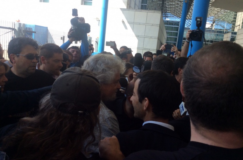 Grillo in tribunale a Pescara