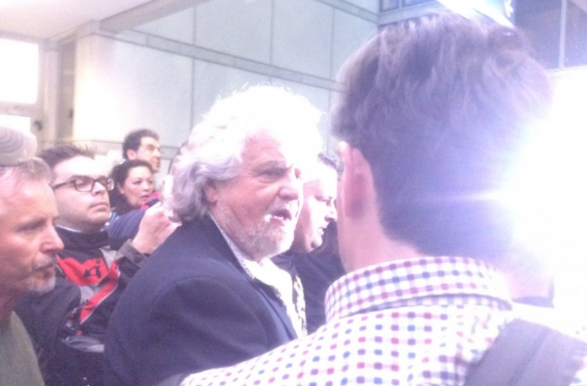 Grillo in tribunale a Pescara