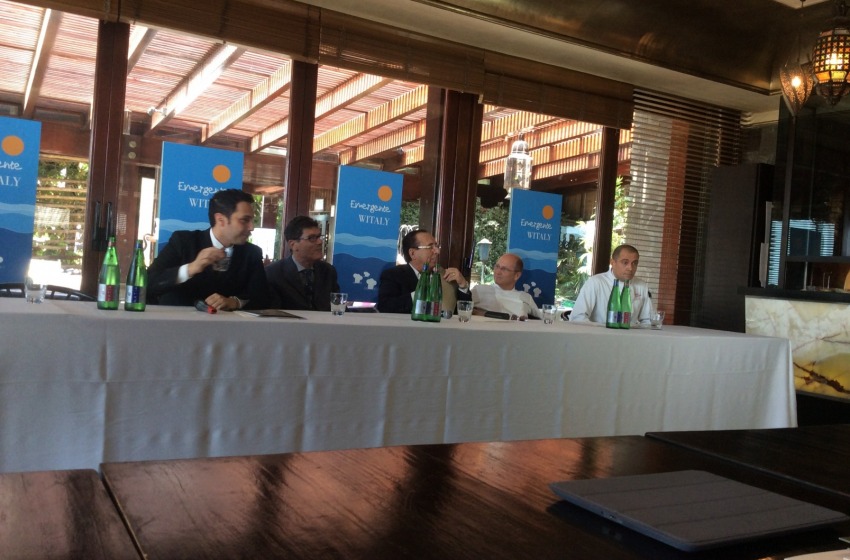 Conferenza stampa "A cena con le star"