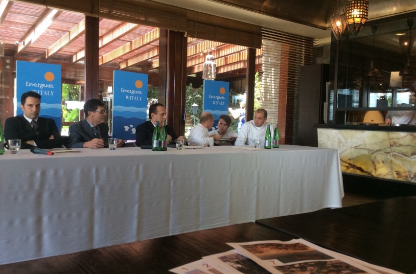 Conferenza stampa "A cena con le star"