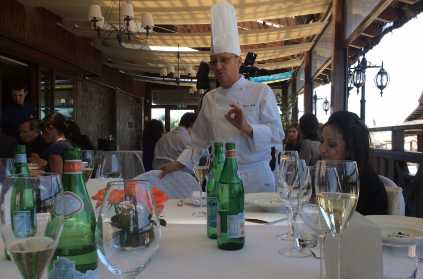 Lo chef Heinz Beck spiega il piatto