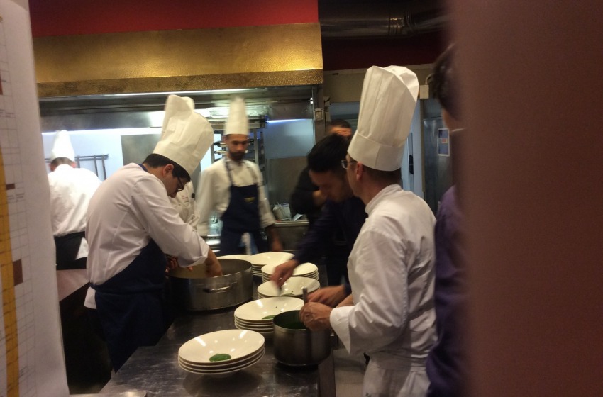 gli chef al lavoro