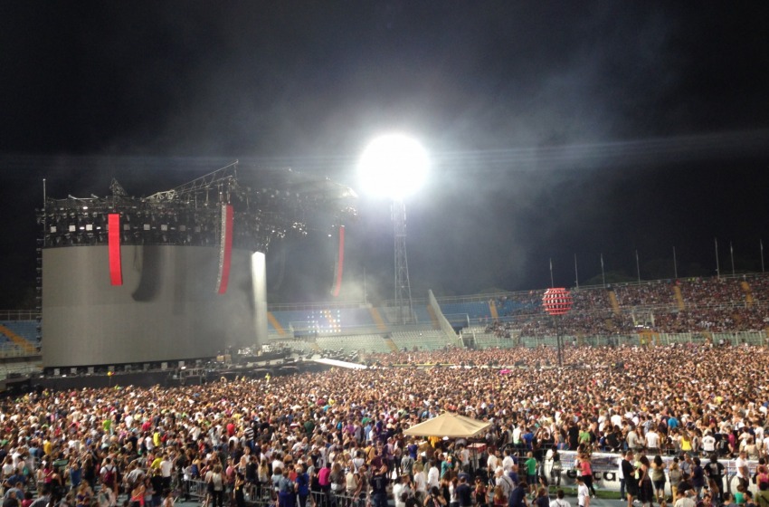 Le immagini del concerto di Ligabue all'Adriatico
