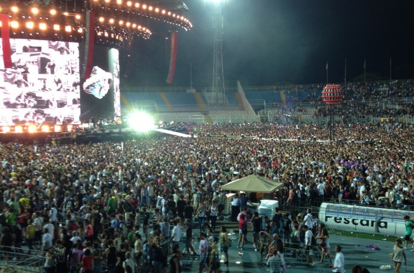 Le immagini del concerto di Ligabue all'Adriatico