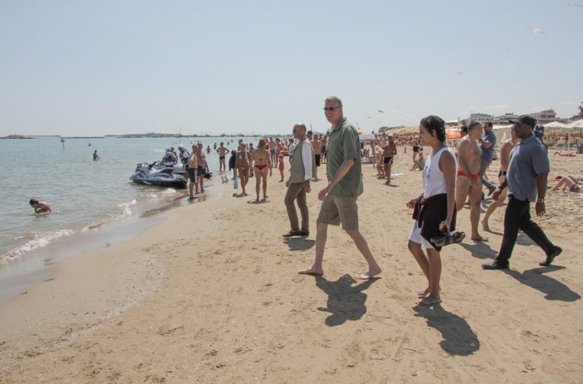 Il sindaco di New York a Pescara