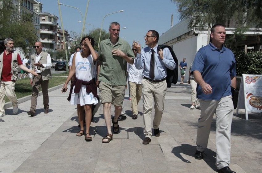 Il sindaco di New York a Pescara