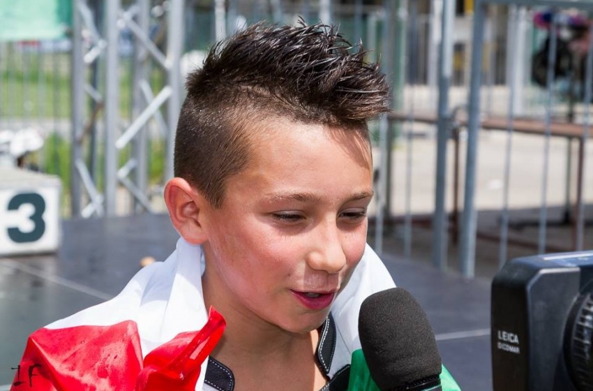 Minimoto, il pinetese Matteo Patacca si laurea Campione Italiano