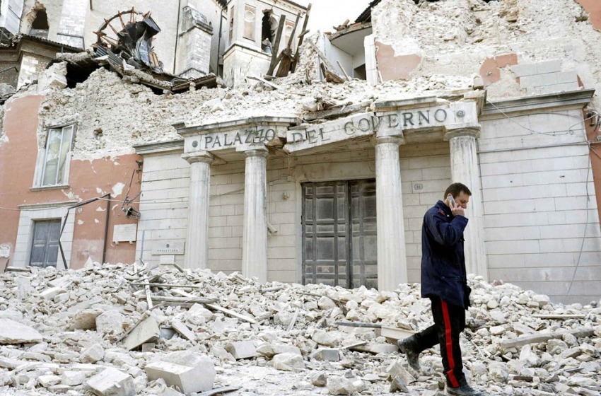 L’Aquila, rimozione dei materiali abbandonati in Case-Map-Musp