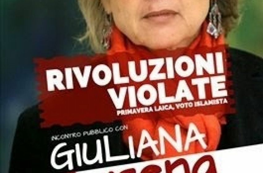 "Rivoluzioni violate": Giuliana Sgrena a Chieti Scalo