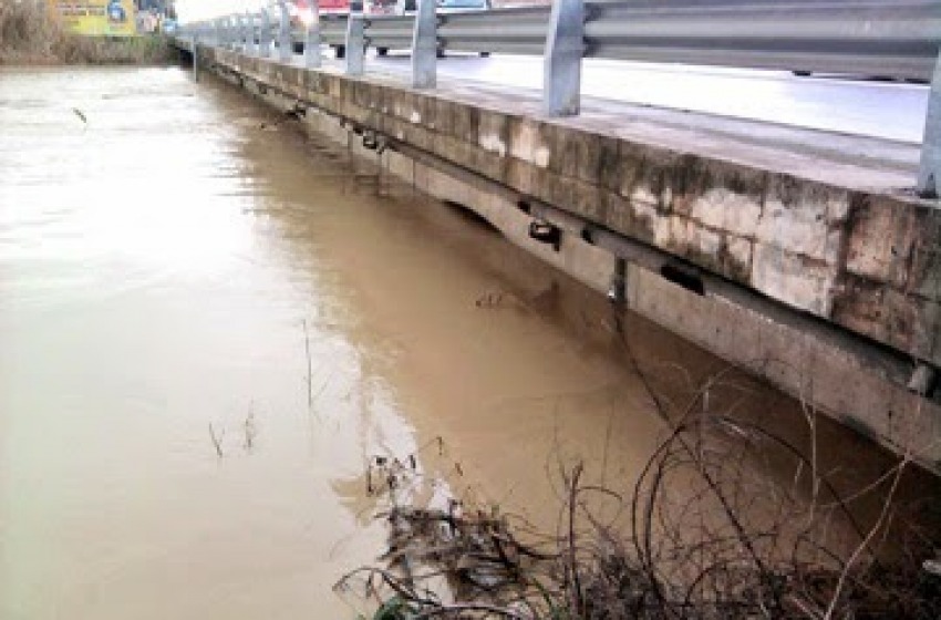 Torrente Piomba oltre il livello di attenzione