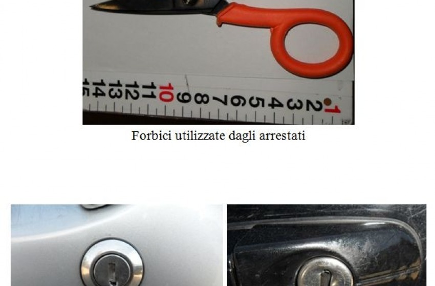 Al saccheggio dentro le auto