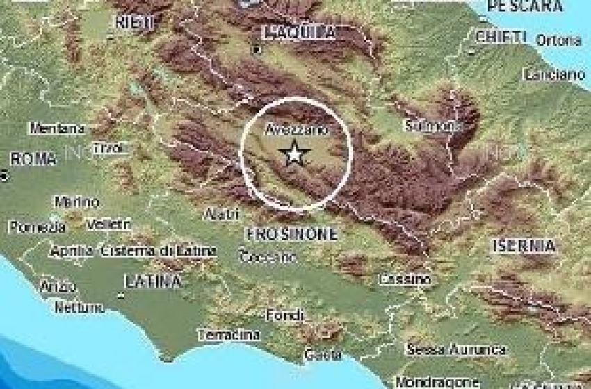 Trema la Marsica. Un terremoto 3.9 scala Richter spaventa l'Abruzzo