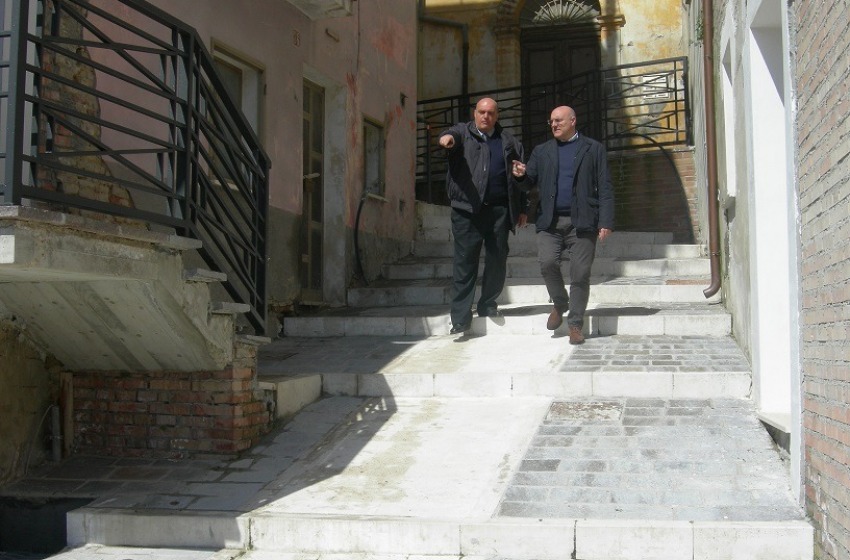 Via dei Tintori rivede la luce dopo 20 anni, Di Primio: "Abbiamo usato fondi Por-Fesr"